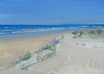 Blue Waters and Sand Dunes - PRINT