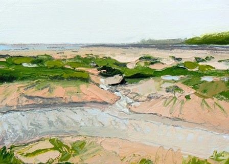 Grass and Channels to Headland II - PRINT
