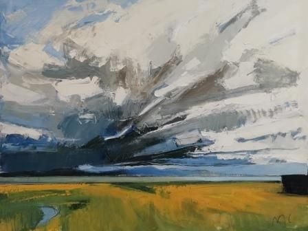 Storm Clouds over the Estuary III - PRINT