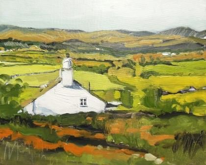 Cottage Down to the Valley - PRINT