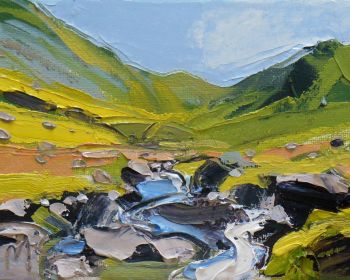 Beck and Blue Sky at Hartsop Dodd - A1 PRINT