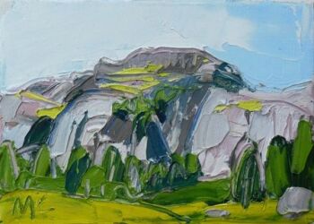 Crag and Trees - the Langdales - PRINT