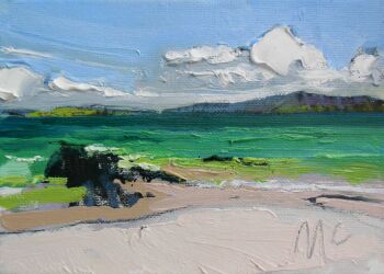 Green Waters and Clouds I