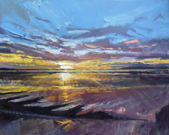 Sunset on the Bay at Silverdale III