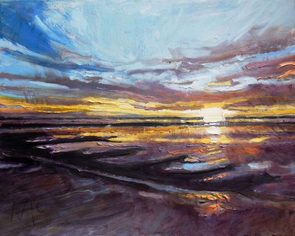 Sunset on the Bay at Silverdale I - PRINT