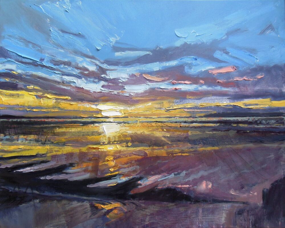 Sunset on the Bay at Silverdale III - PRINT