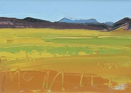 Grassy Plains and Distant Hills - PRINT