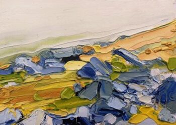 Early Morning Light over Rocks - PRINT