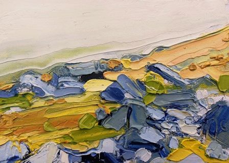 Early Morning Light over Rocks - PRINT