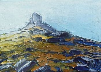 Morning Light and Mist to the Cairn II - PRINT