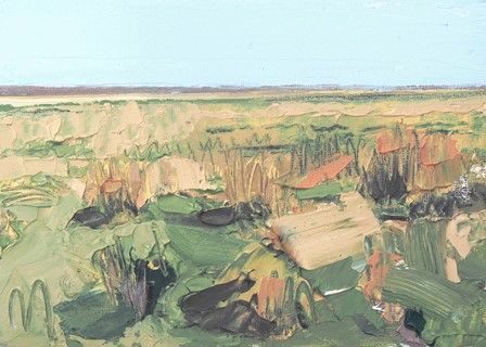 Wild Grass at Bardsea - PRINT