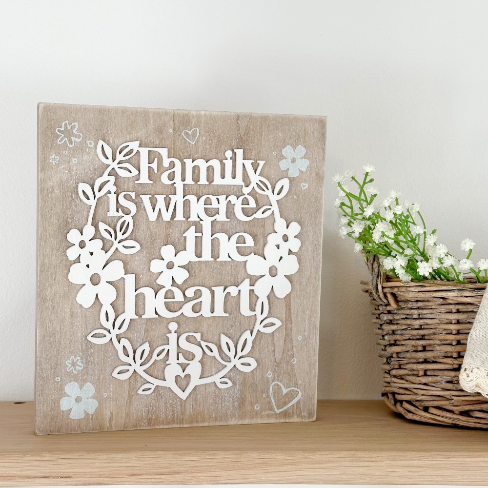Family Is Where The Heart Is - Art
