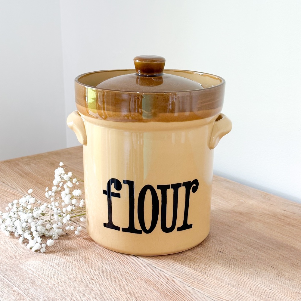 Vintage - Flour Crock