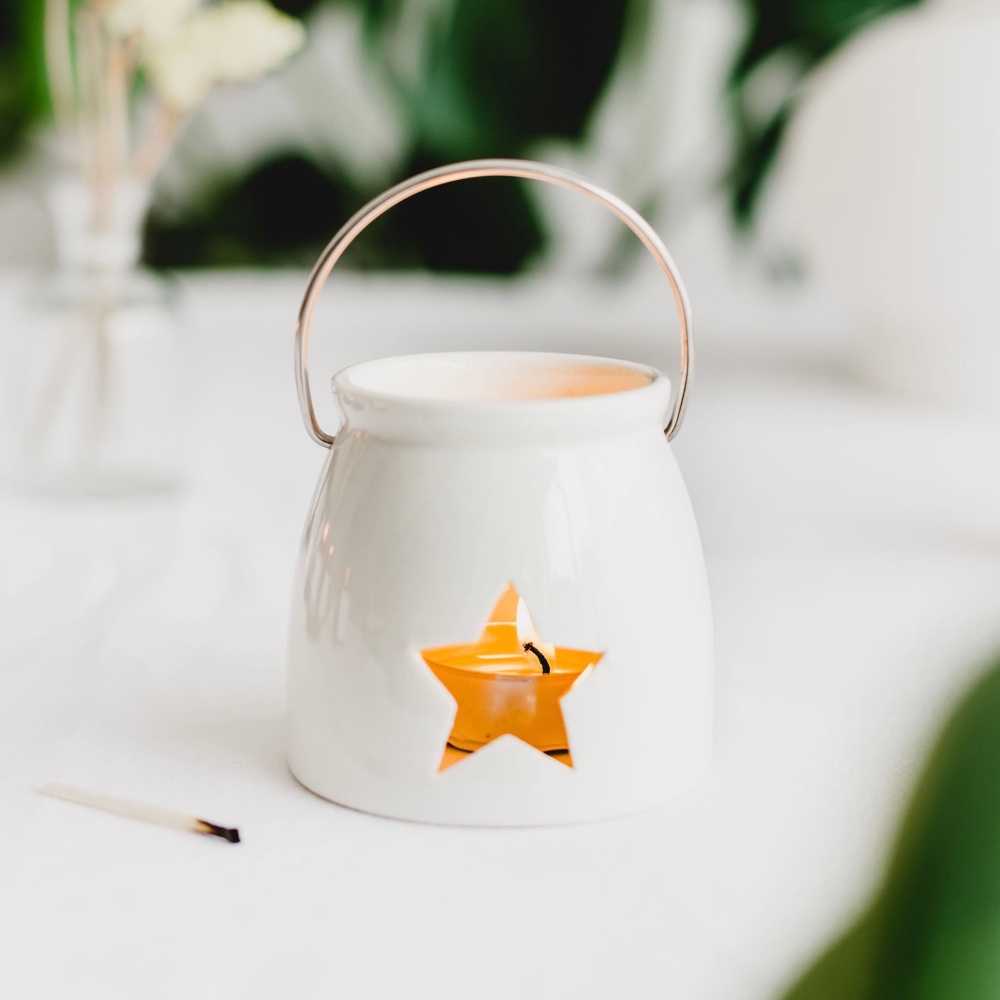 Ceramic Star - Tea Light Holder
