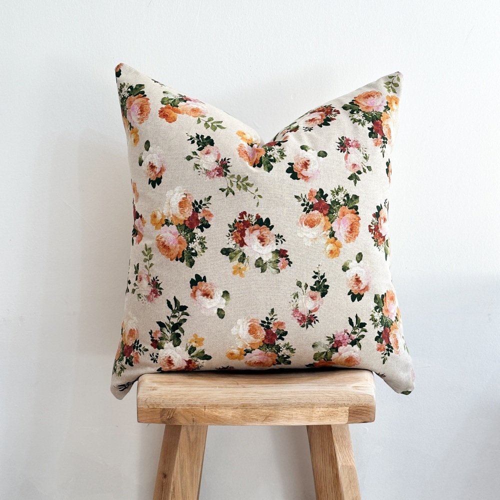 Bella -  Large Filled Cushion - Made to order in two weeks.