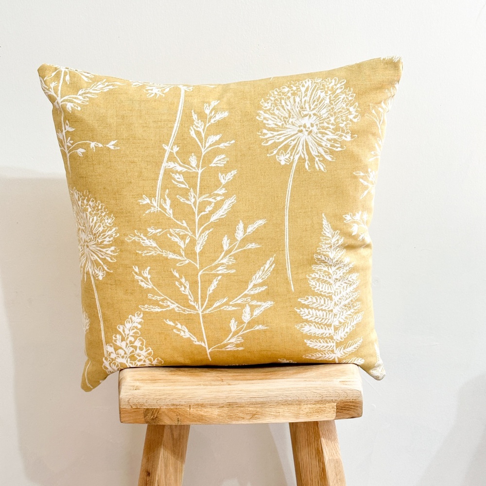 Fern -  Large Filled Cushion - Made to order in two weeks.