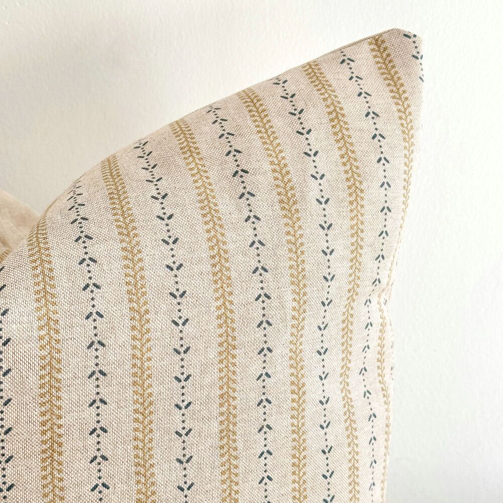 Lucy -  Large Filled Cushion - Made to order in two weeks.