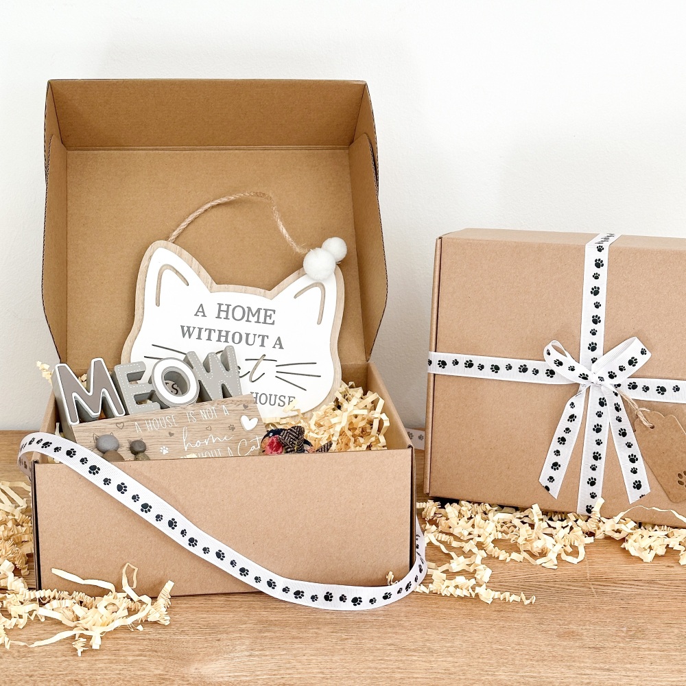 Meow - Ready To Give - Cat Gift Box