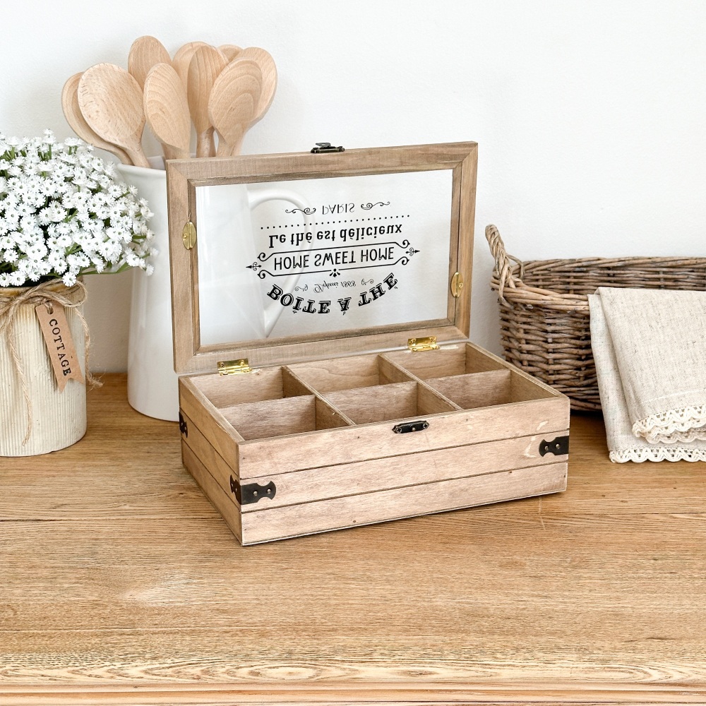 French Wooden - Tea Box