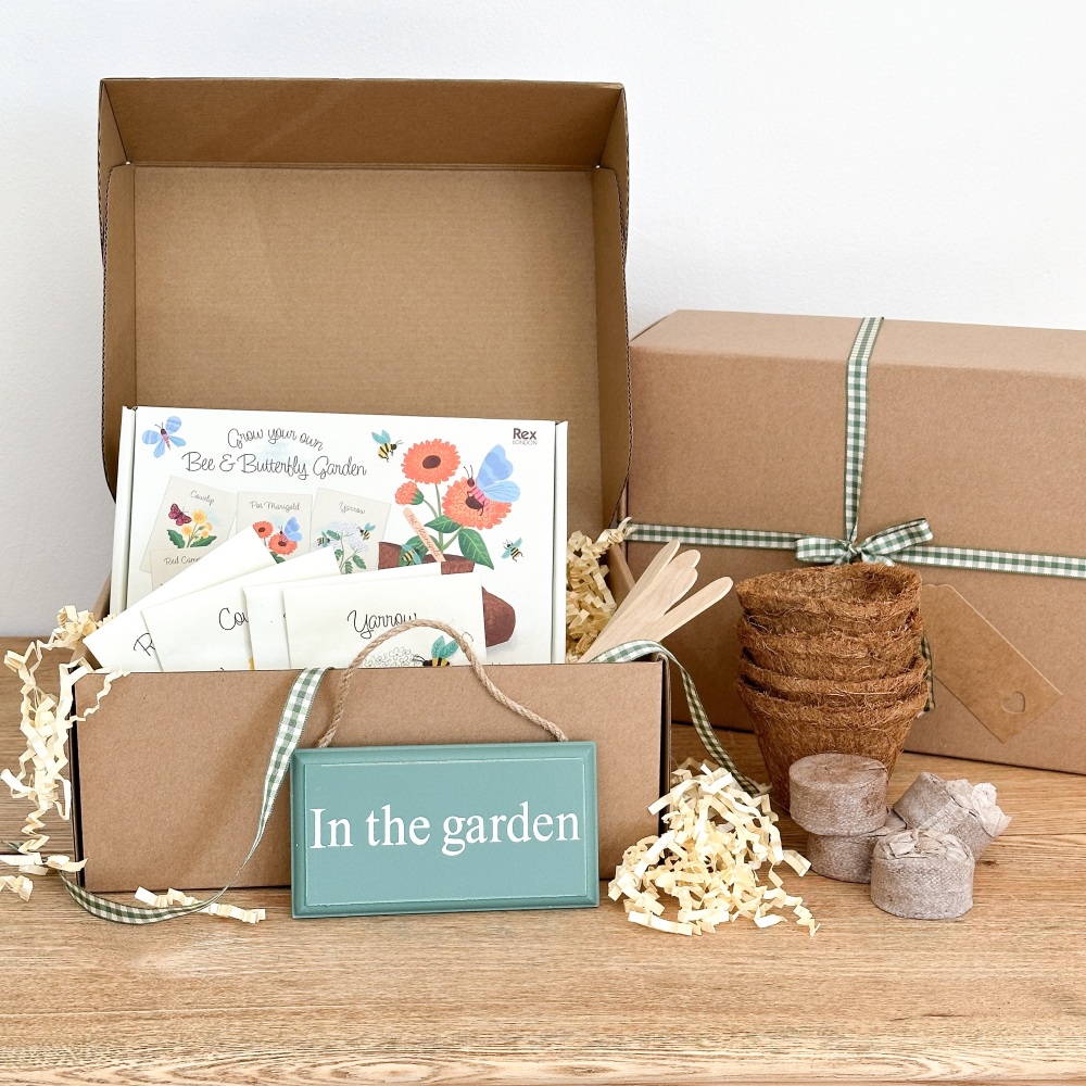 Bee + Butterfly Garden - Gift Box
