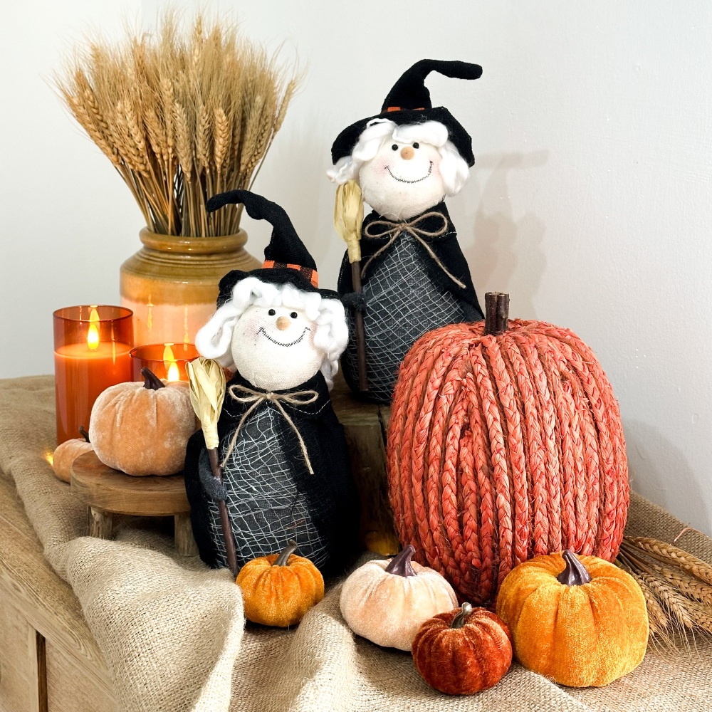 A Happy Witch - Halloween Decoration