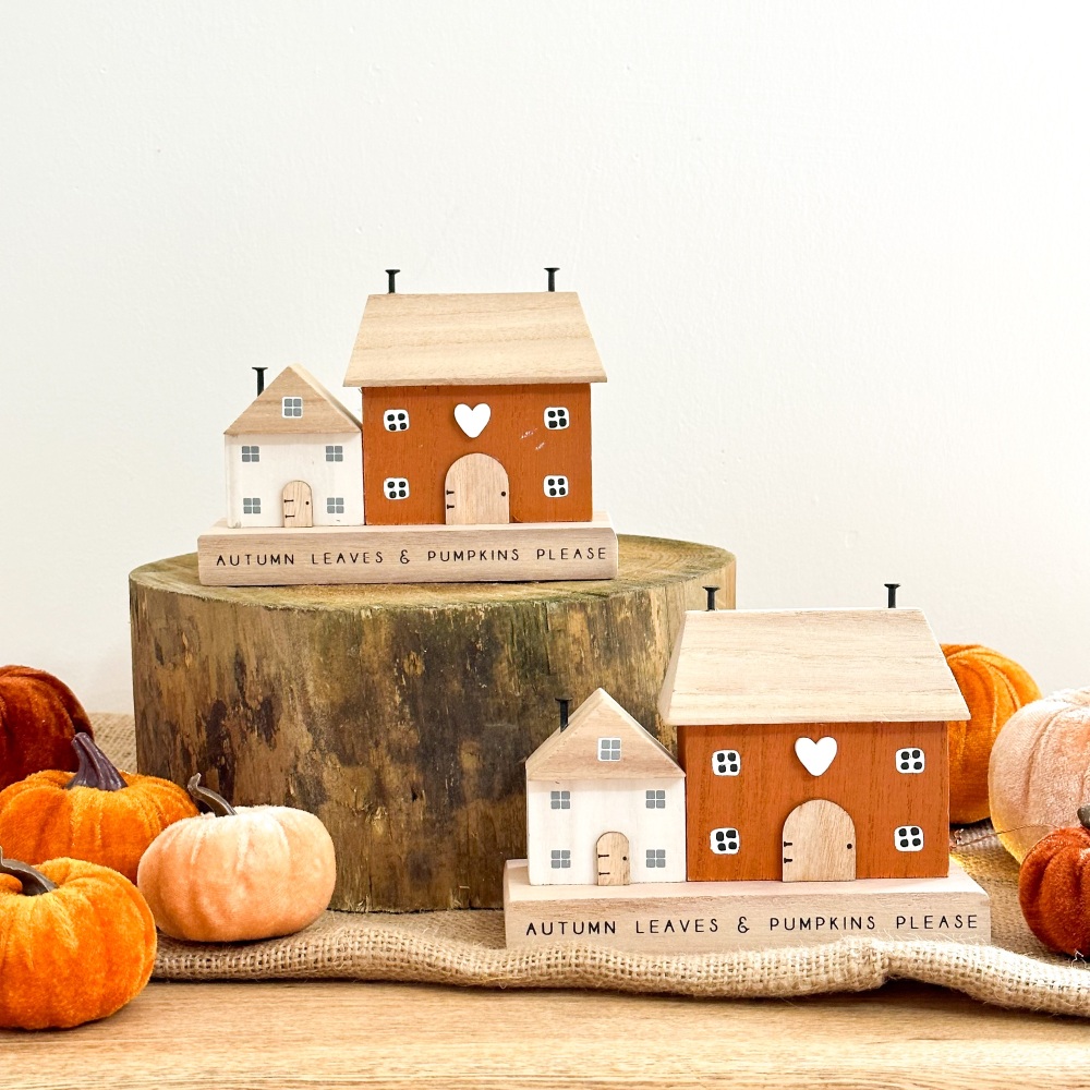 Autumn Leaves & Pumpkins Please  - Autumnal Houses