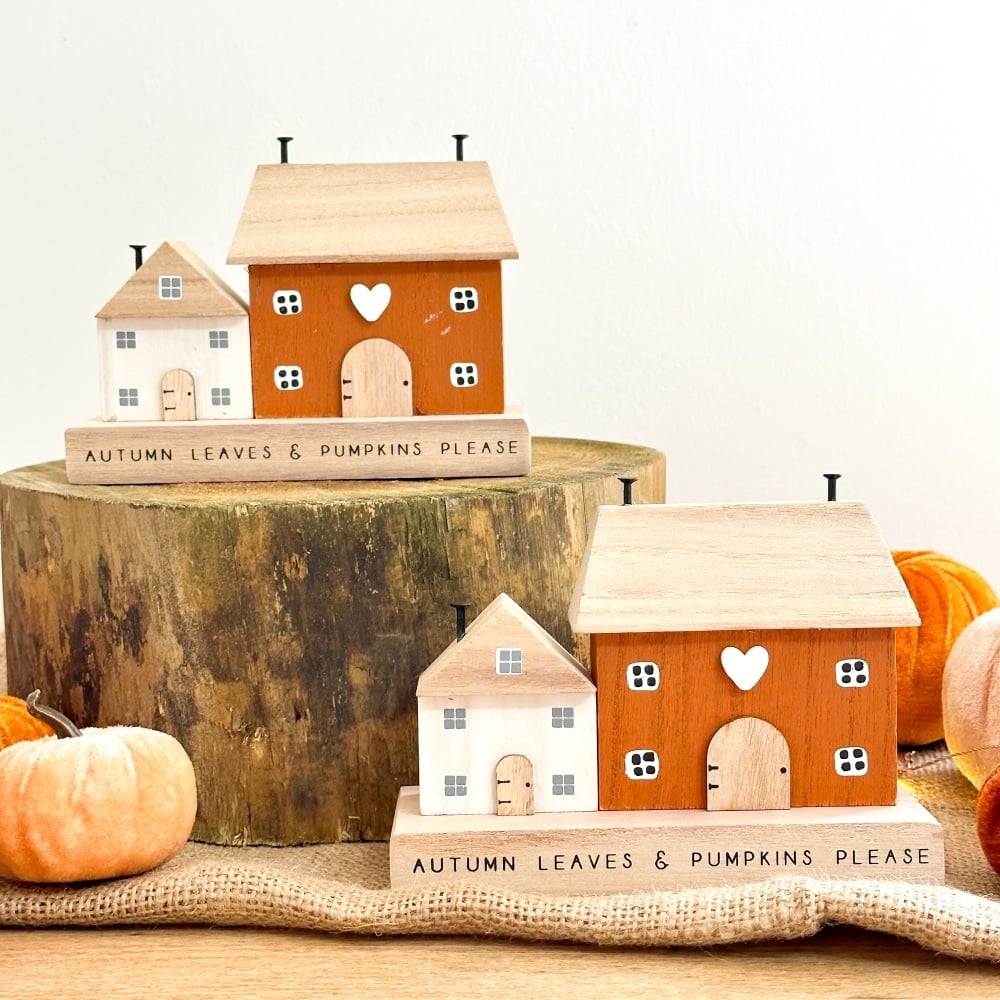 Autumn Leaves & Pumpkins Please  - Autumnal Houses