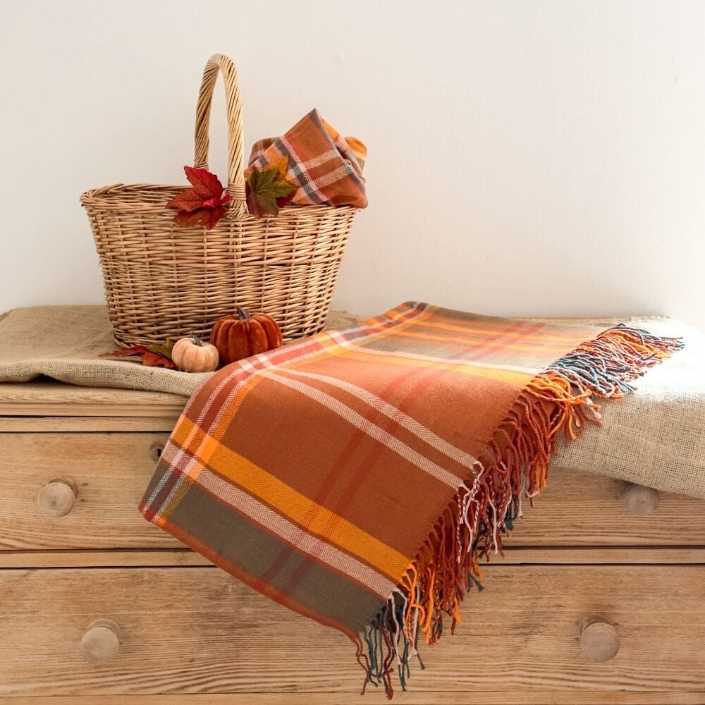 Autumn Days - Snuggle Throw