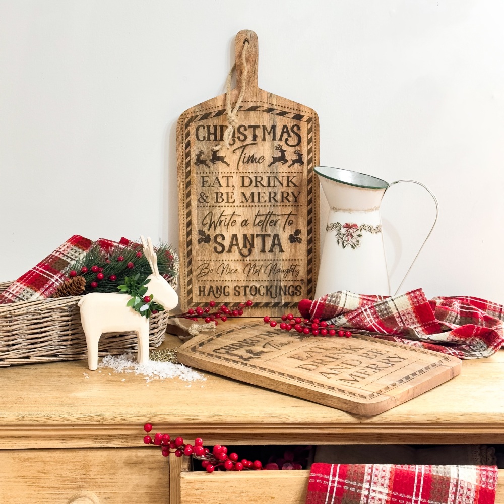Letter To Santa - Wooden Chopping Board