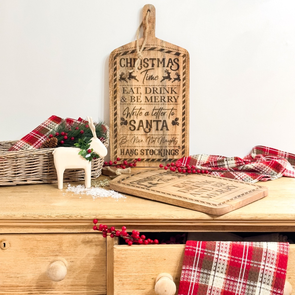 Letter To Santa - Wooden Chopping Board