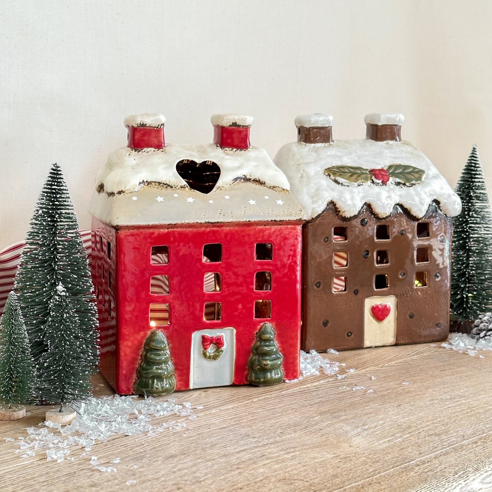 Christmas Pudding Manor - Tea Light House