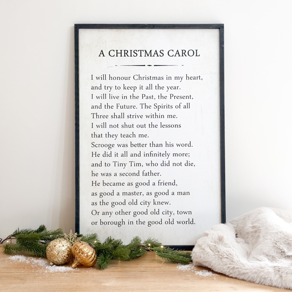 A Christmas Carol - Large Wall Art