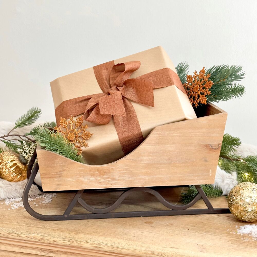 Rustic Wooden - Decorative Sleigh