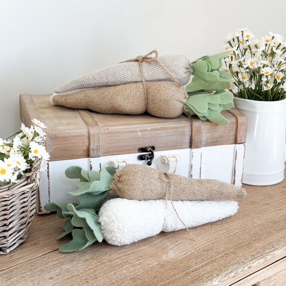 Carrot Bundle - Fabric Decoration