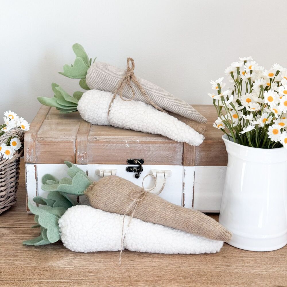 Carrot Bundle - Fabric Decoration