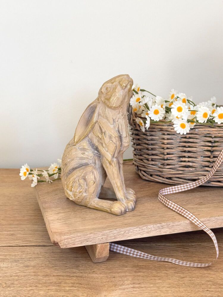 Moon Gazing - Driftwood Effect Hare