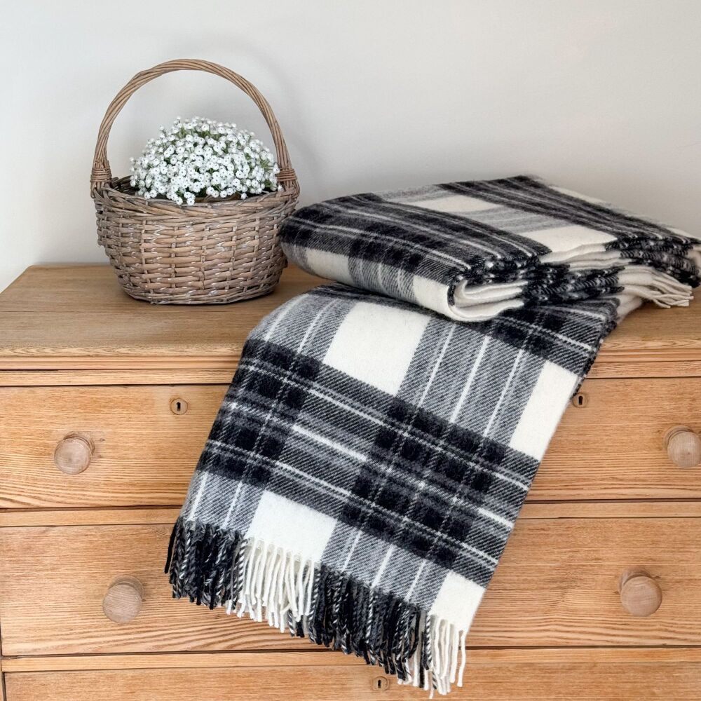 Barnwood - Large Wool Throw