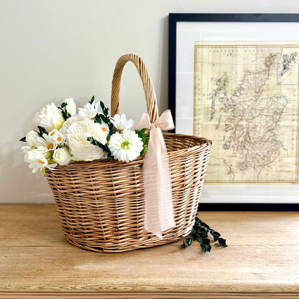 Large Shopper - Wicker Basket