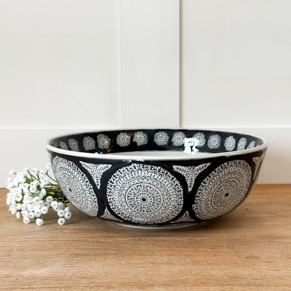 Aztec - Large Ceramic Bowl