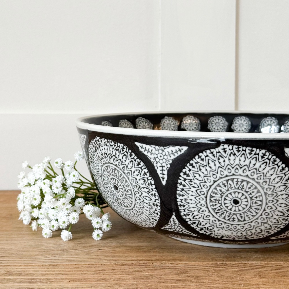 Aztec - Large Ceramic Bowl