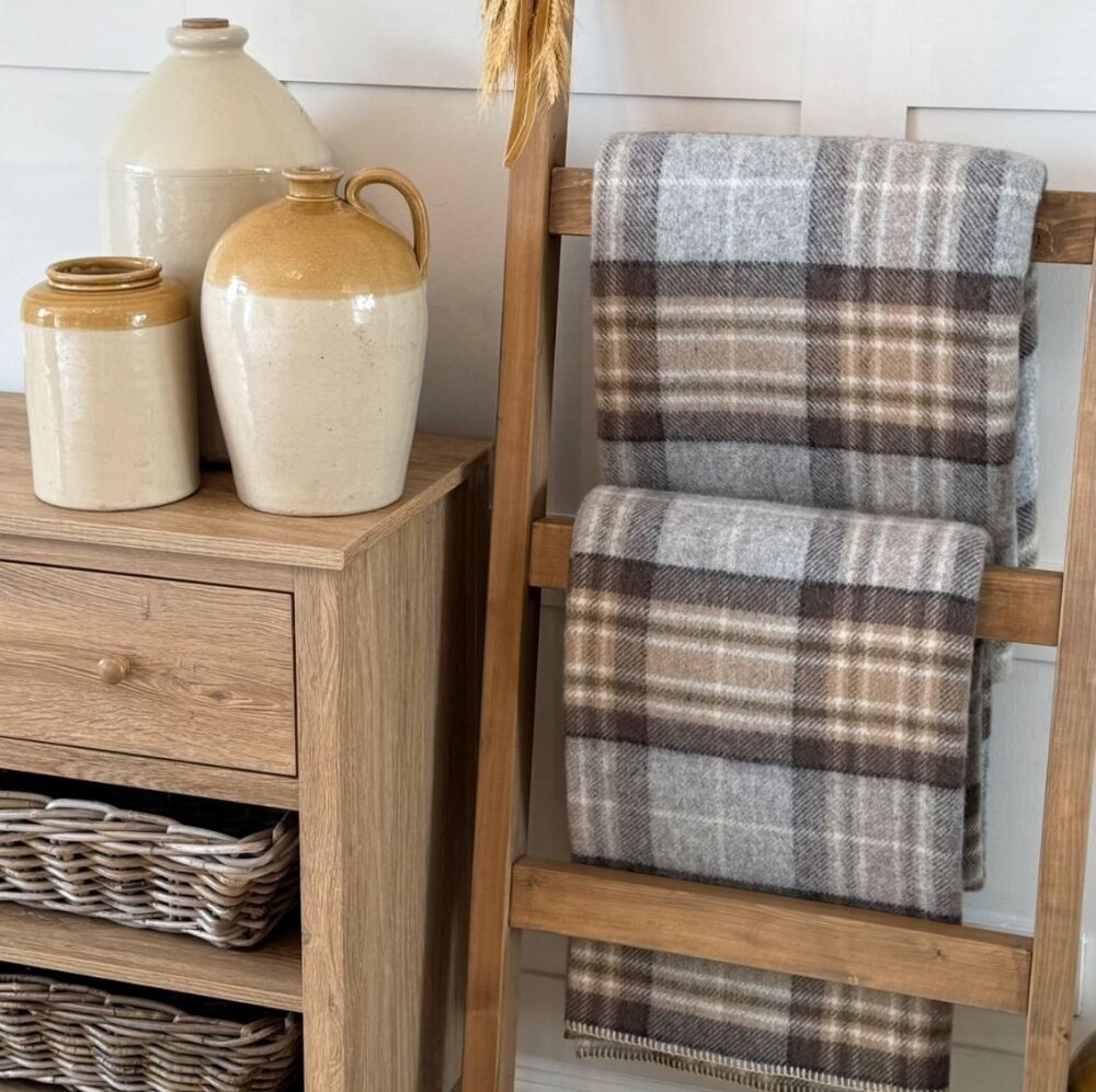 Granite - Large Wool Blanket