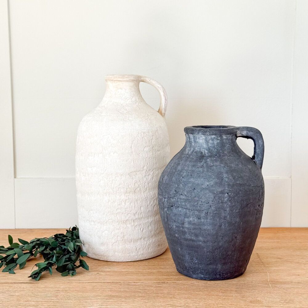 Moorstone - Near Black Ceramic Jug