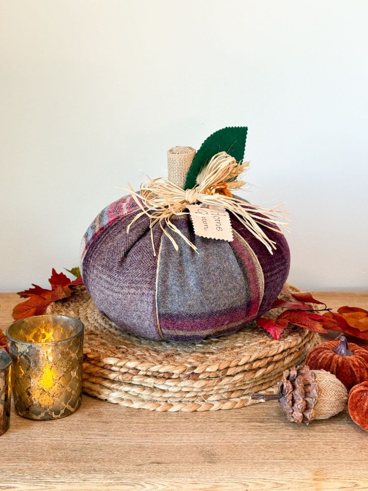 Purple Heather - Heritage Wool Pumpkin