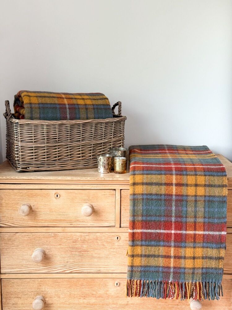 Glenmore - Large Wool Throw