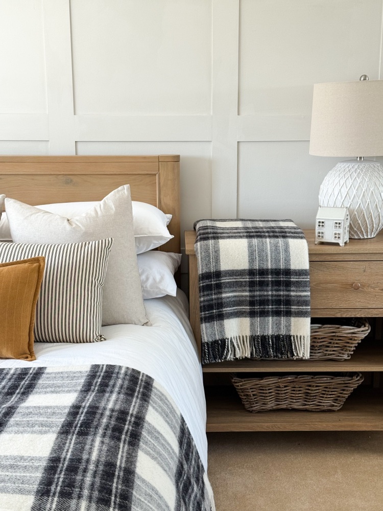 Barnwood - Large Wool Throw