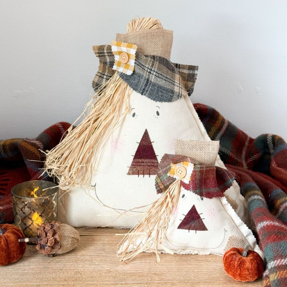Scarecrow - Handmade Primitive Decoration - Available in Small & Large