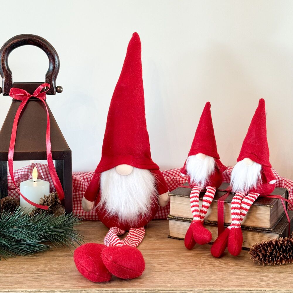 Festive Gonk - Striped Leg Gonk