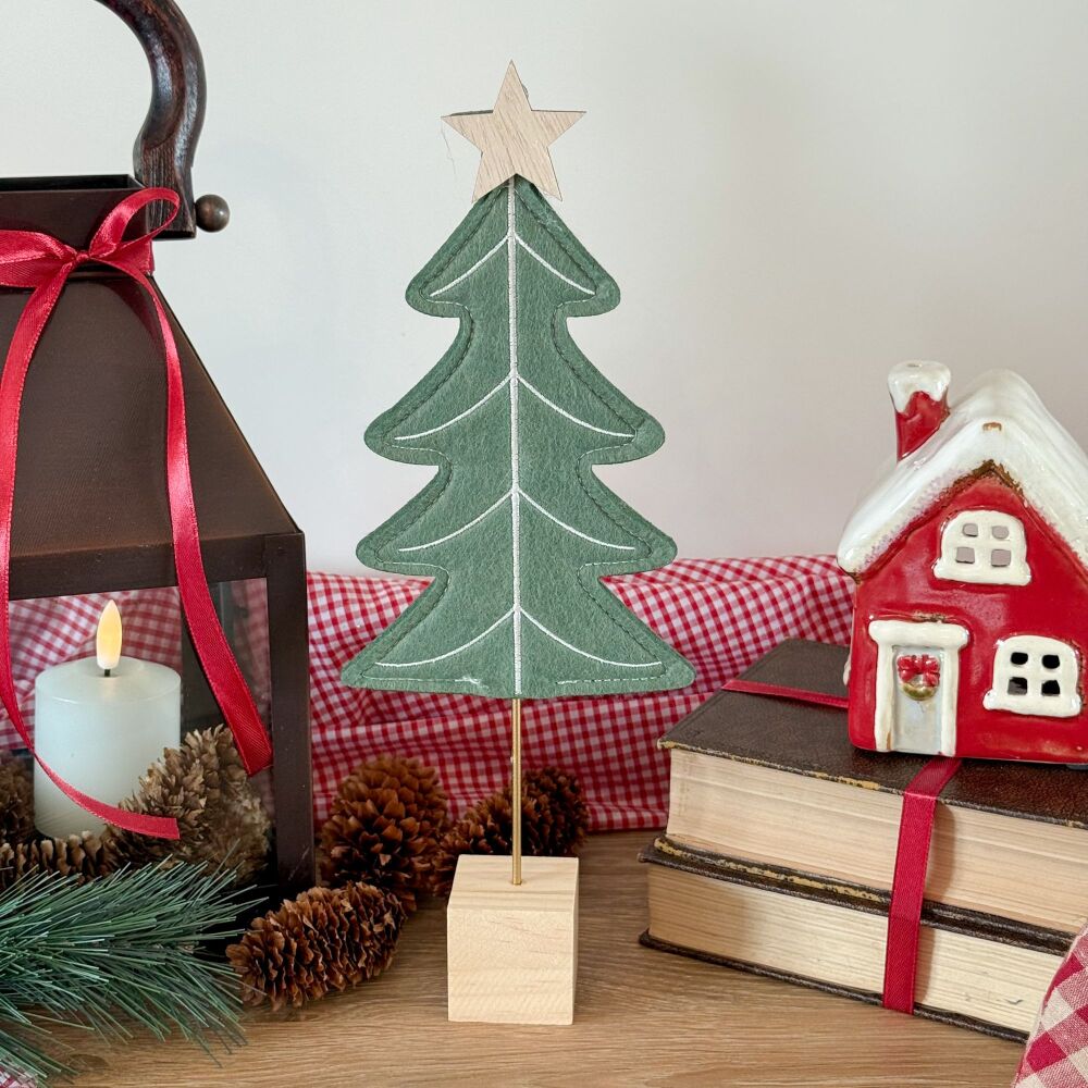 Felt Christmas Tree - Green
