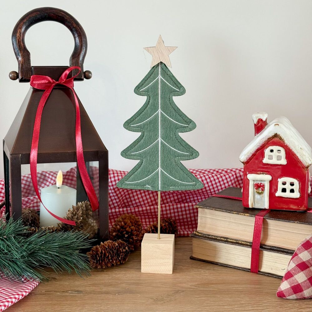 Felt Christmas Tree - Green