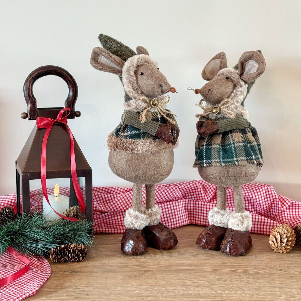 Mr & Mrs Winter - Standing Mice